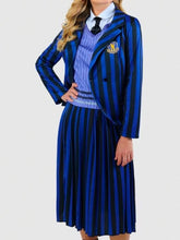 Netflix Series Wednesday Enid Sinclair Outfits Blue Blazer